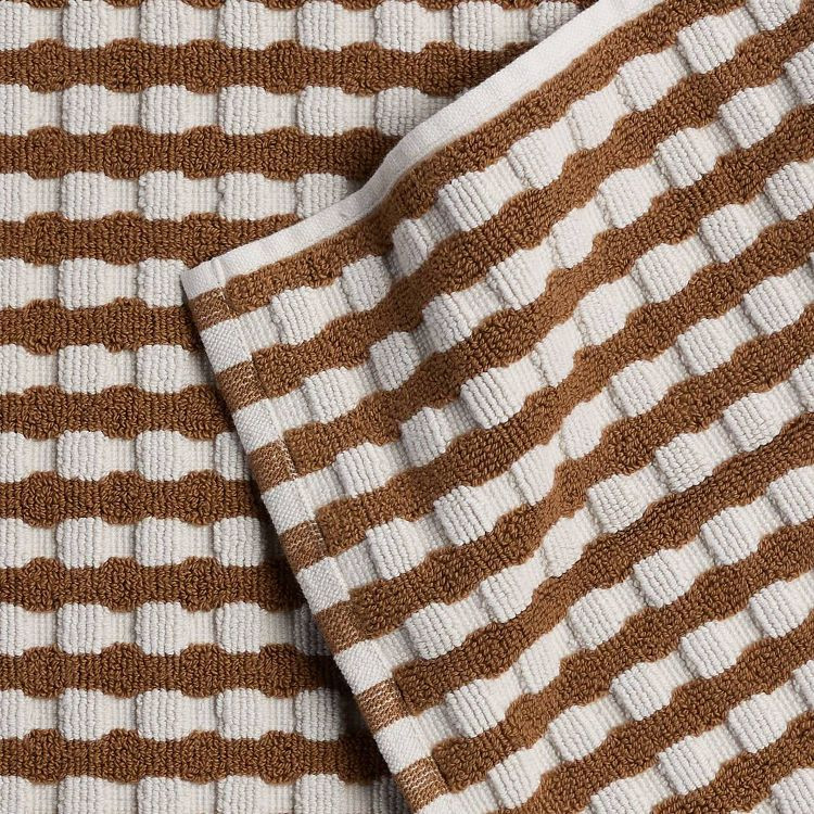 Terry Check Tub Mat Pecan - Parachute for Target | Target