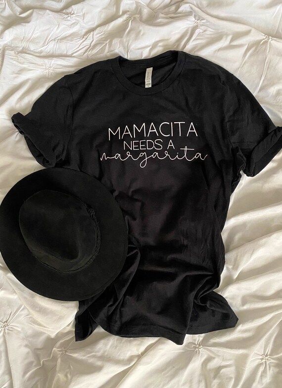 Mamacita Needs a Margarita T-shirt | Etsy | Etsy (US)