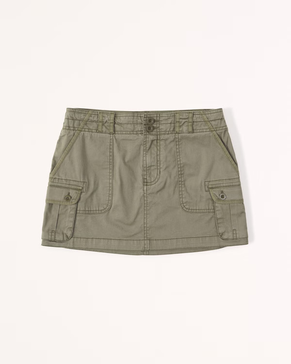 2000s Utility Micro Mini Skirt | Abercrombie & Fitch (US)