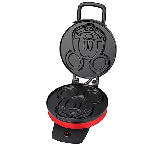 Disney Mickey Mouse 7" Waffle Maker - QVC.com | QVC