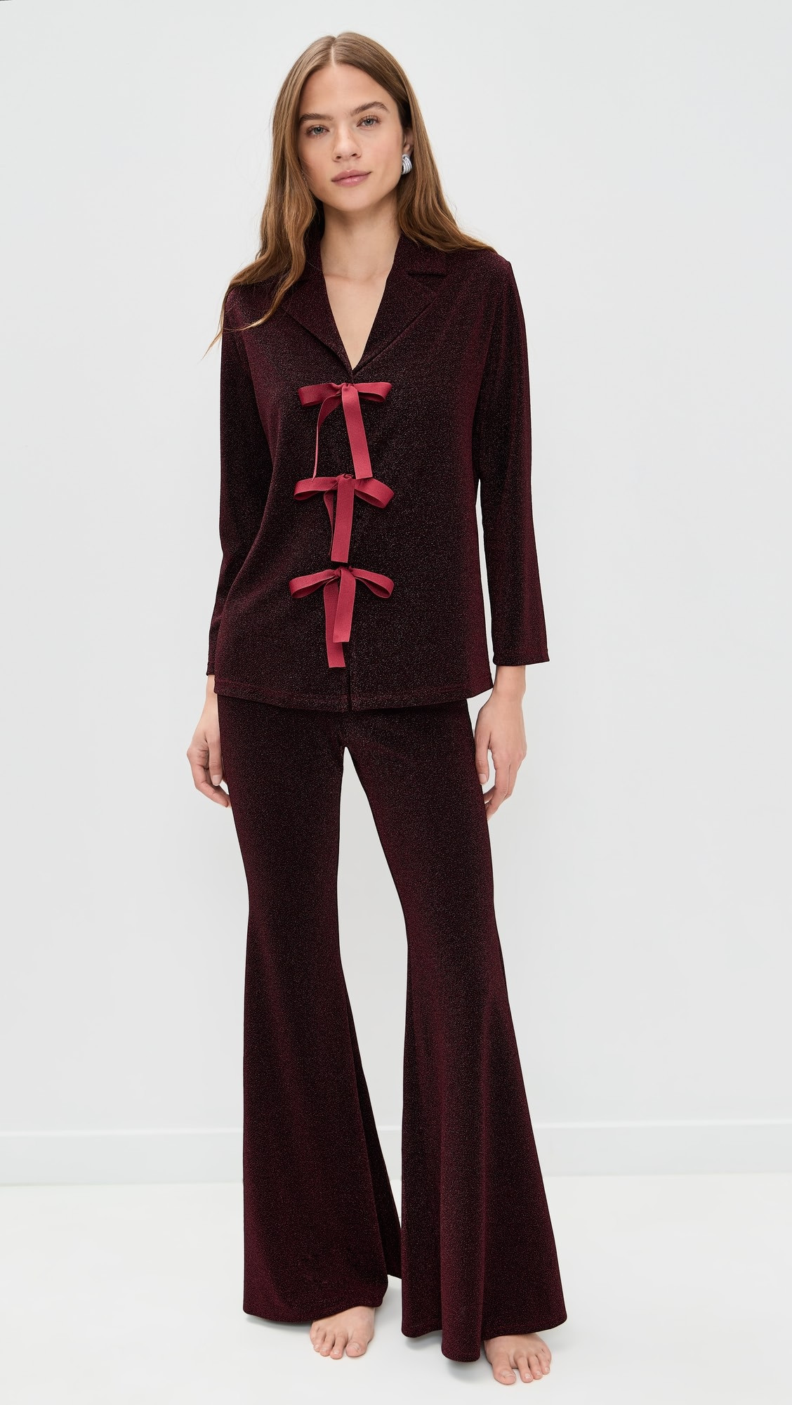 Stardust Lurex Lounge Suit | Shopbop