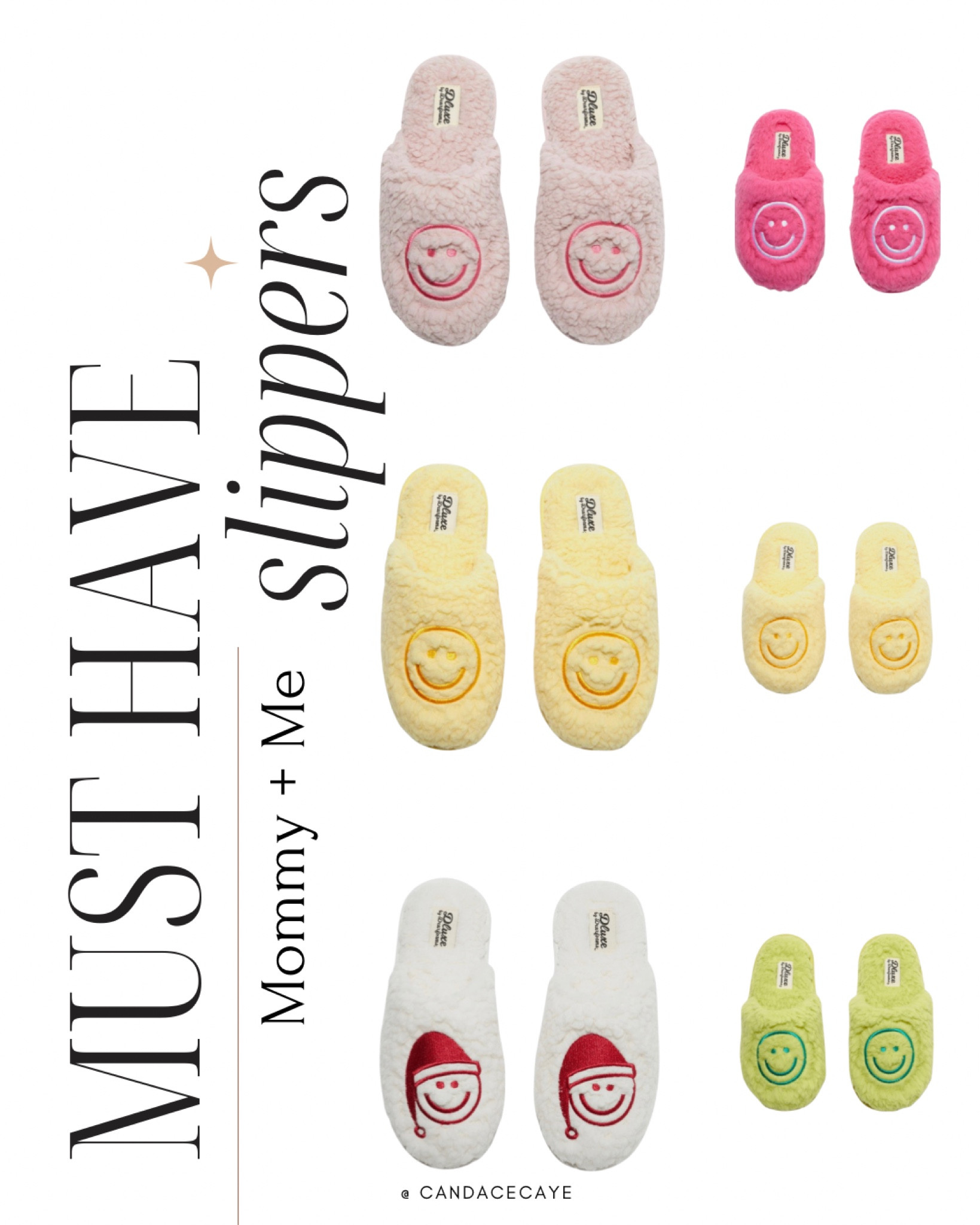 Target has some FUN deals going on 
& let’s be honest I love holiday slippers, but these ones really made us smile. Morning better than mommy + mini matching 

#LTKfamily #LTKGiftGuide #LTKHoliday