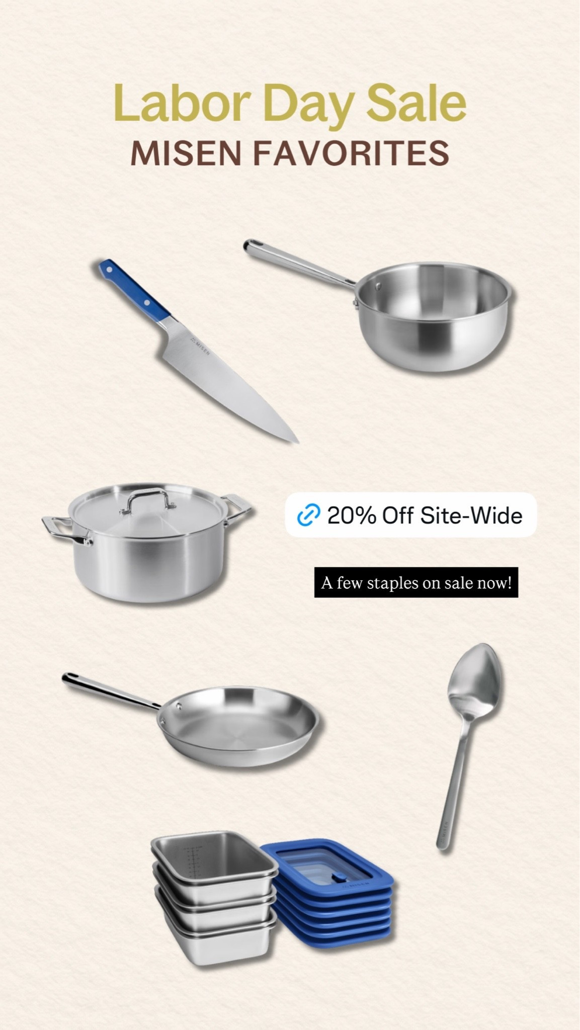 Sharing a few of my Misen favorites that are on sale for Labor Day

#LTKHome #LTKfoodie