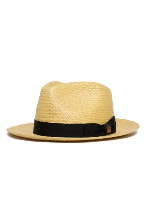 Goorin Bros. First & Foremost Woven Straw Hat in Natural at Nordstrom, Size Large | Nordstrom