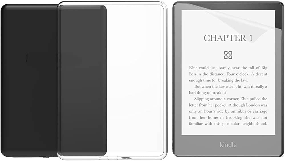 6.8" Clear Case Screen Protector for All New Kindle Paperwhite (11th Generation 2021) and Amazon ... | Amazon (US)