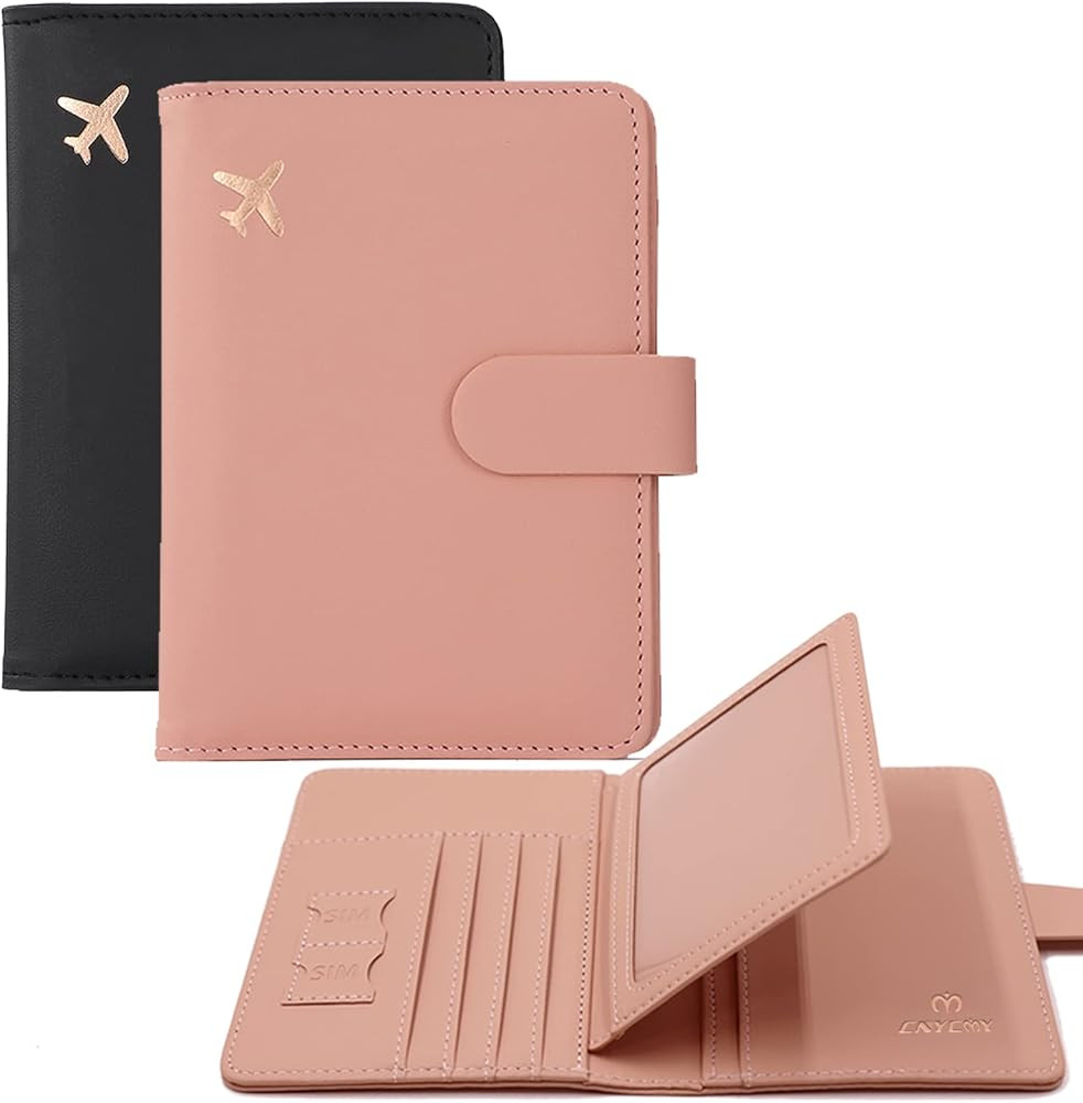 Cnycmy Passport Holder and Vaccine Card Holder,Passport-Wallet-Holder for Women, Rfid Passport Ho... | Amazon (US)