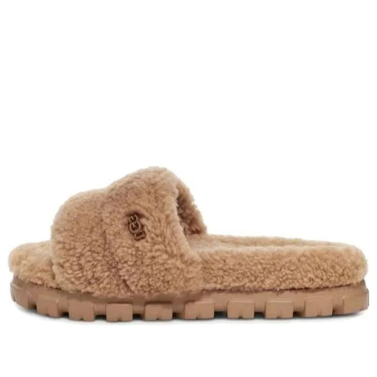 UGG(WMNS) UGG Cozetta Curly Slide 'Chestnut' | KICKS CREW
