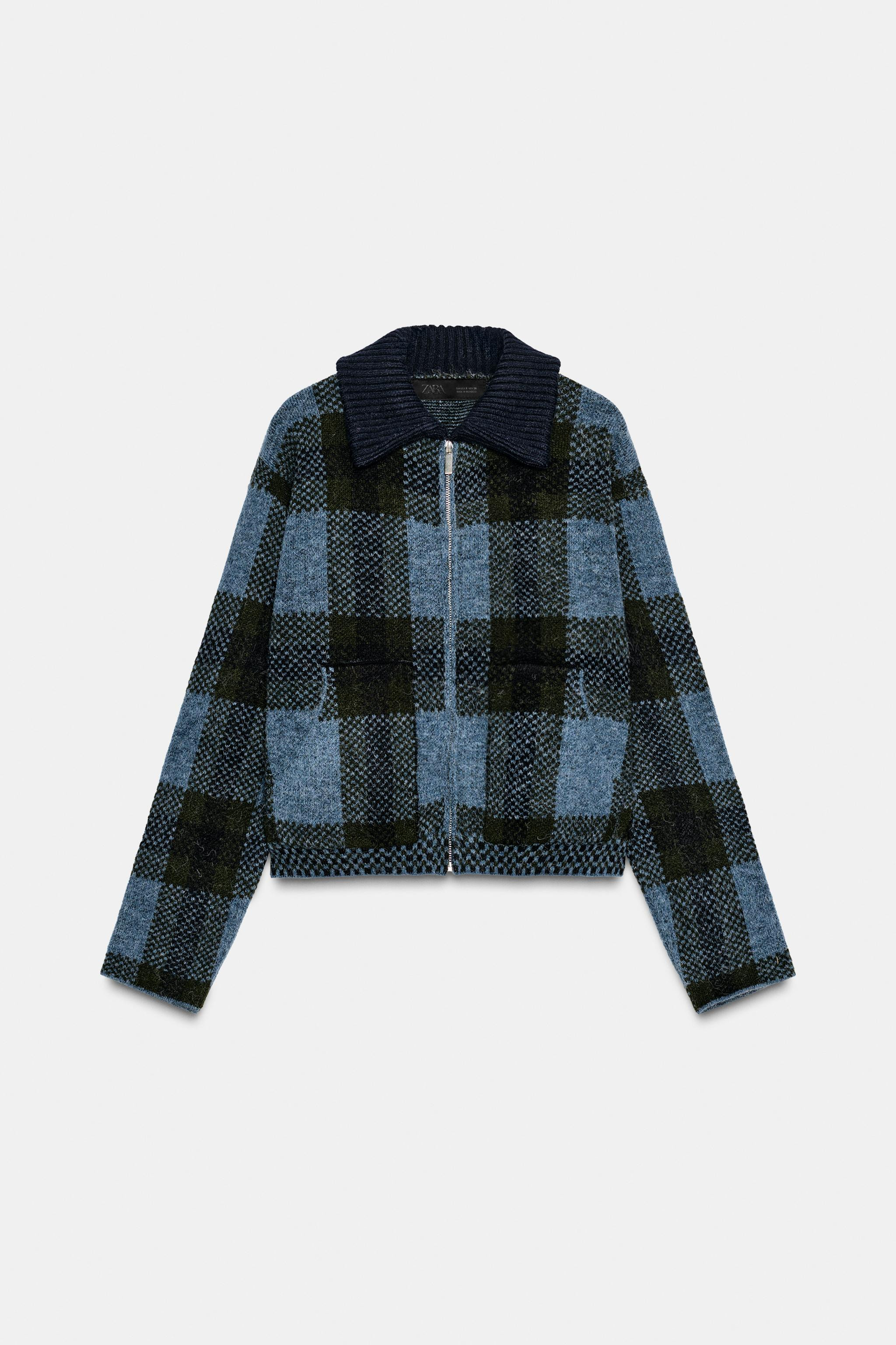PLAID CARDIGAN | Zara US