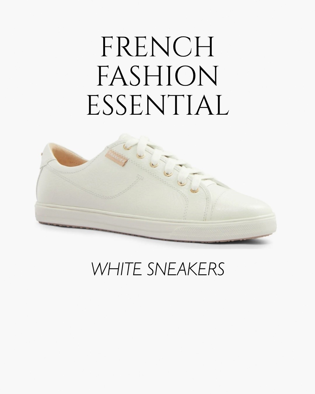 French girl style essentials for fall! White Sneakers are a timeless piece for a chic fall wardrobe!

Fall fashion, French style, fall outfit, classic style, French girl style

#LTKOver40