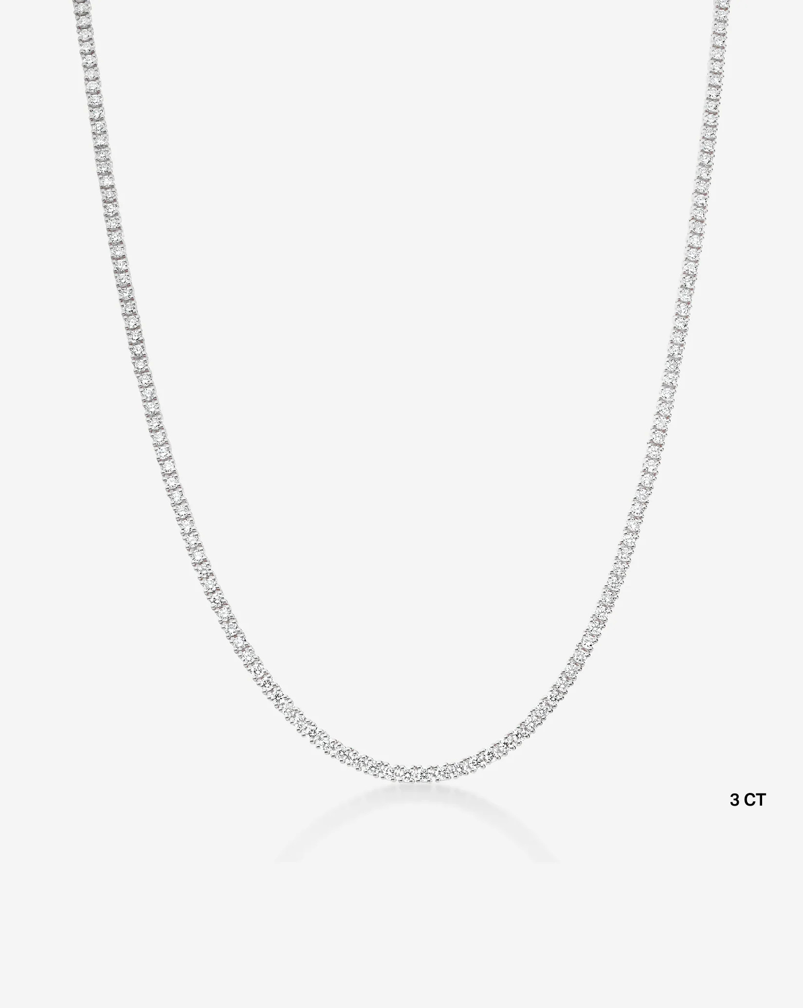 Classic Diamond Tennis Necklace | Ring Concierge