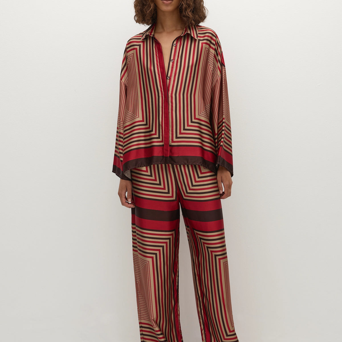 Cora Shirt Ylva Print | Faithfull (AU)