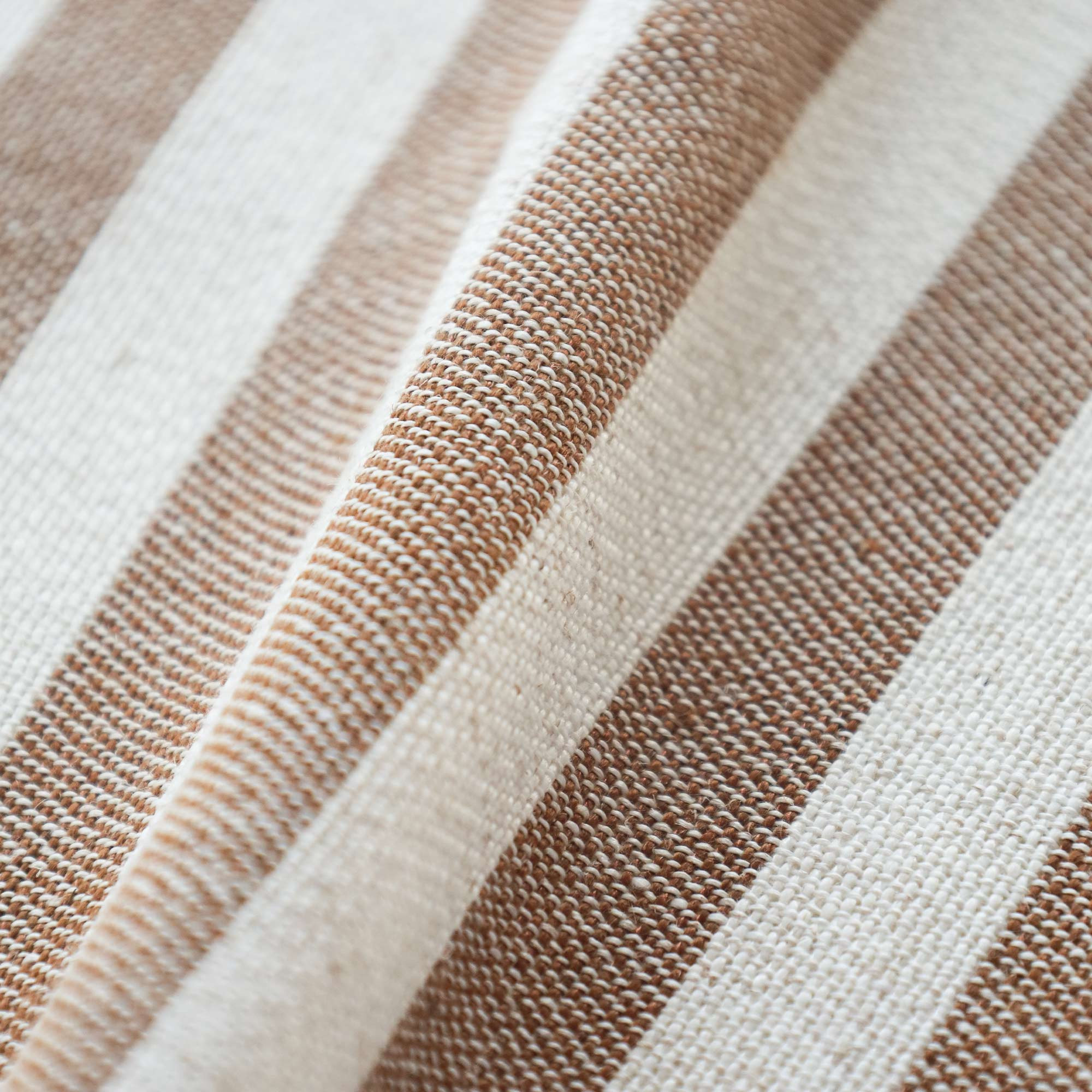 Alfred Stripe Linen Custom Curtains | Curtarra