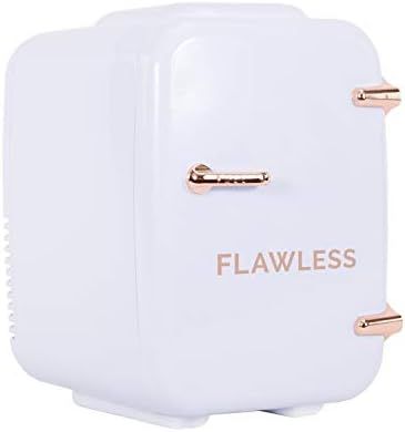 Finishing Touch Flawless Mini Beauty Fridge for Makeup and Skincare, White, 4 Liter | Amazon (US)