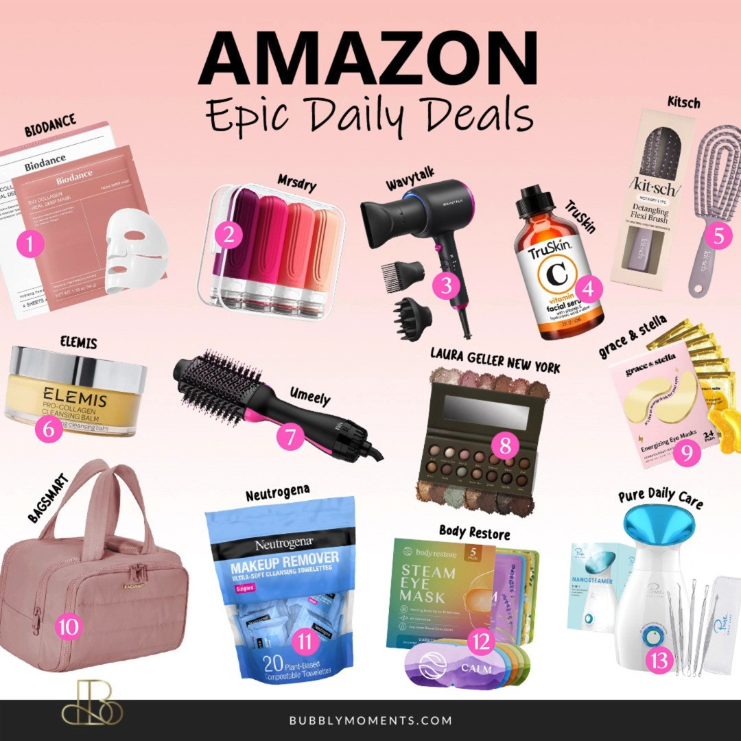 Today’s Women’s Epic Daily Deals are here and they are too good to scroll past. ✨ From everyday wardrobe staples to elevated must-haves you’ll reach for again and again, this curated Amazon find list is all about making daily style easy, comfortable, and effortlessly chic. Whether you’re refreshing your closet, upgrading your everyday essentials, or looking for versatile pieces that work from morning errands to casual nights out, these picks deliver style without the stress.
Think cozy loungewear, flattering basics, trendy accessories, beauty favorites, and practical finds every woman loves to keep on rotation. These are the kinds of pieces that sell out fast, so if something catches your eye, don’t wait too long. Save this post, tap to shop, and check back daily for new epic finds you won’t want to miss. Your future outfits will thank you. 💕
#LTKBeauty #LTKselfcare #LTKootd #EpicDailyDeals #AmazonFinds #WomenFinds #AmazonFashion #AmazonMustHaves #EverydayStyle #WomensFashion #TrendingNow #StyleInspo #ClosetEssentials #FashionFinds #OnlineShopping #ShopTheLook #CasualStyle #DailyOutfits #InfluencerFinds 

 