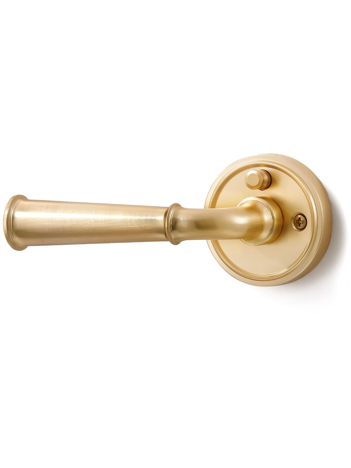 Brushed Gold Privacy Door Handle, Interior Light Gold Door Handle Bedroom Bathroom Privacy Gold D... | Amazon (US)