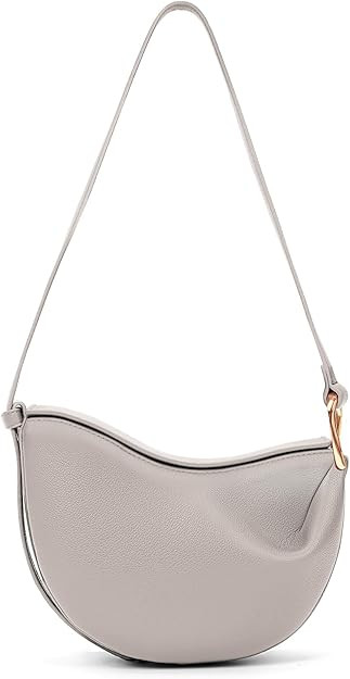 Crescent Crossbody Bags Dumpling PU Shoulder Bag Purses Small Trendy Designer Luxury Faux Leather... | Amazon (US)