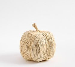 Eclectic Woven Pumpkin | Pottery Barn (US)