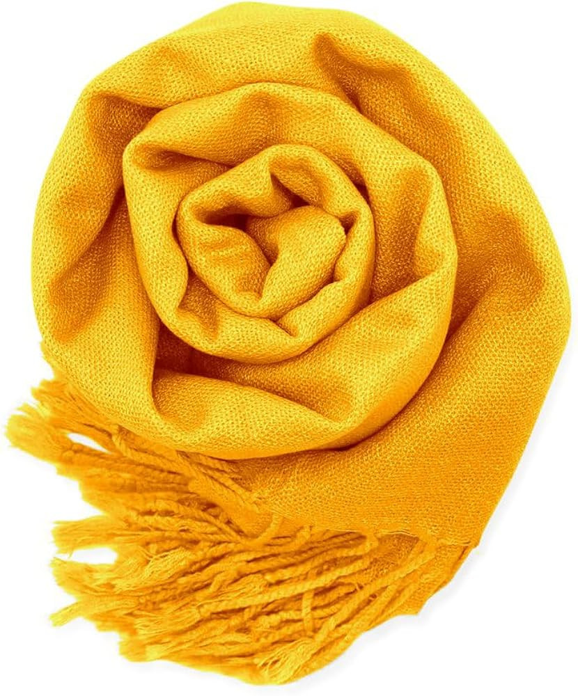 GEARONIC TM Women's Soft Pashmina Scarf Winter Shawl Wrap Scarves Lady Fashion in Solid Colors | Amazon (US)