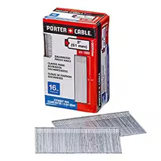 Porter-Cable 2 in. x 16-Gauge Finish Nail (1000 per Box) PFN16200-1 - The Home Depot | The Home Depot