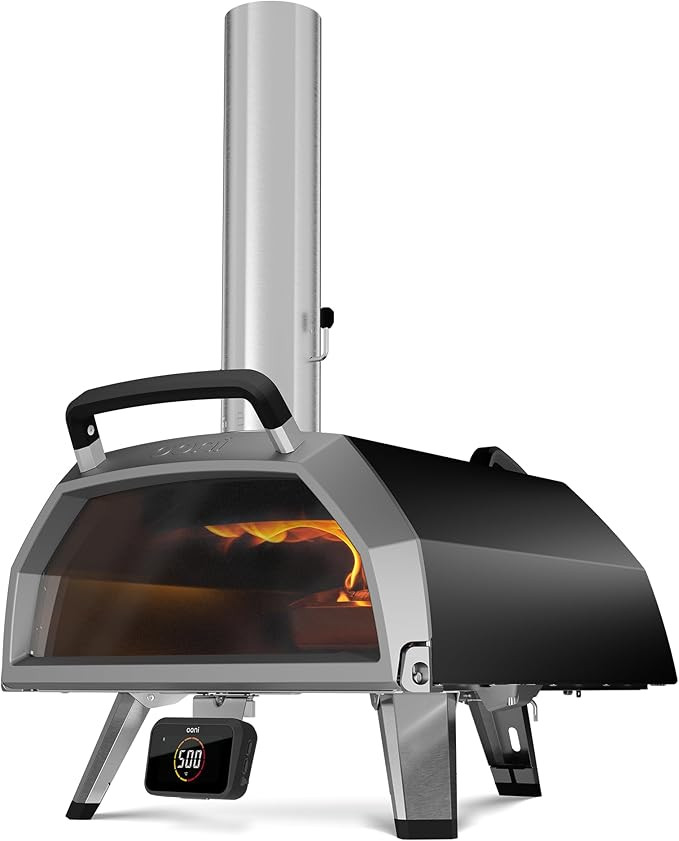 Ooni Karu 2 Pro Multi-Fuel Pizza Oven - Wood and Gas Outdoor Pizza Oven with Pizza Stone & Integr... | Amazon (US)