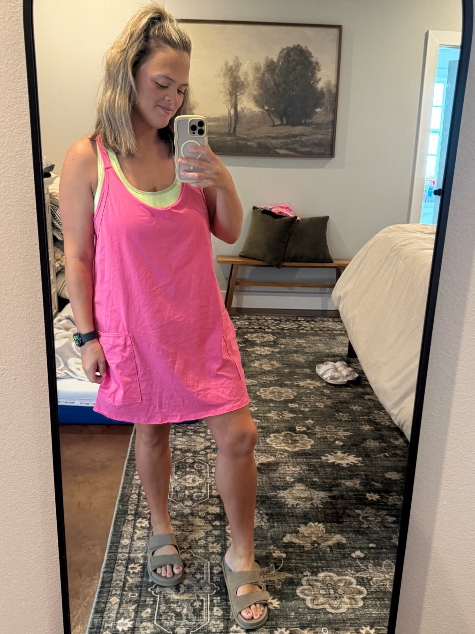 The Amazon dress that’s going straight into my suitcase. 💗☀️

This oversized tank dress is lightweight, comfy, and has pockets—basically everything I want for summer. Throw it on over a swimsuit, pair it with sneakers for errands, or style it with sandals for an easy everyday look. Plus, it comes in so many fun colors!

One of those effortless pieces you’ll reach for again and again. 🤍

#LTKFinds #AmazonFashion #AmazonFinds #TankDress #SummerStyle #VacationOutfit #BeachStyle #CasualChic #MomStyle #EverydayOutfit #AffordableFashion #LTKFashion #OOTD #AmazonStyle #SummerWardrobe

#LTKootd #LTKmomlife #LTKMidsize