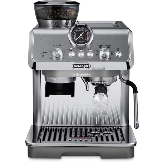 DeLonghi La Specialista Semi automatic Stainless steel Programmable Espresso Machine with Drip Tr... | Lowe's