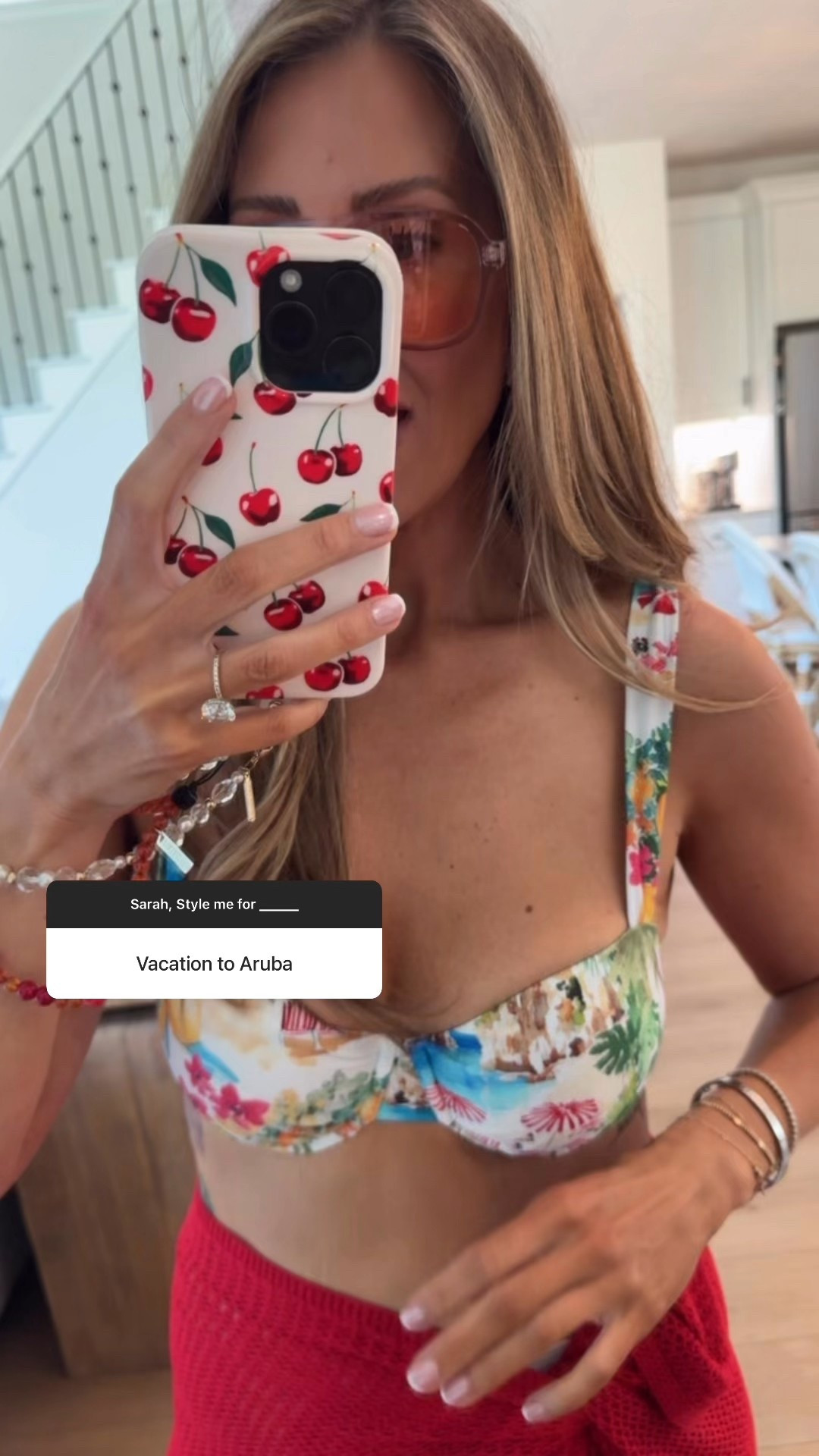 Amazon coverup 
Target swimsuit 

#LTKSwim #LTKOver40 #LTKTravel