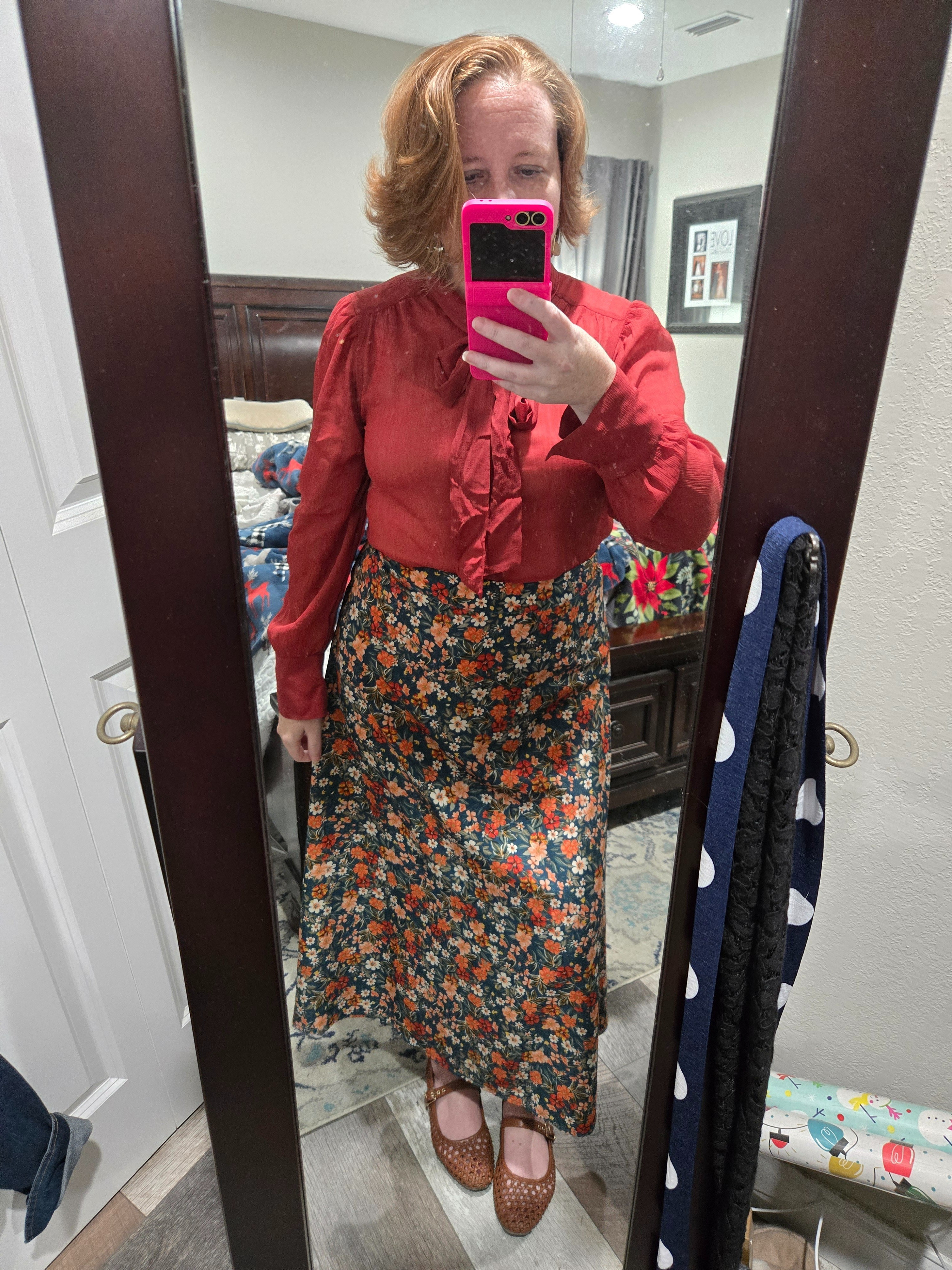 Are neck-tie blouses back? This one is especially pretty and a perfect complement to one of my favorite skirts. 

 #LTKPetite #LTKStyleTip #LTKWorkwear