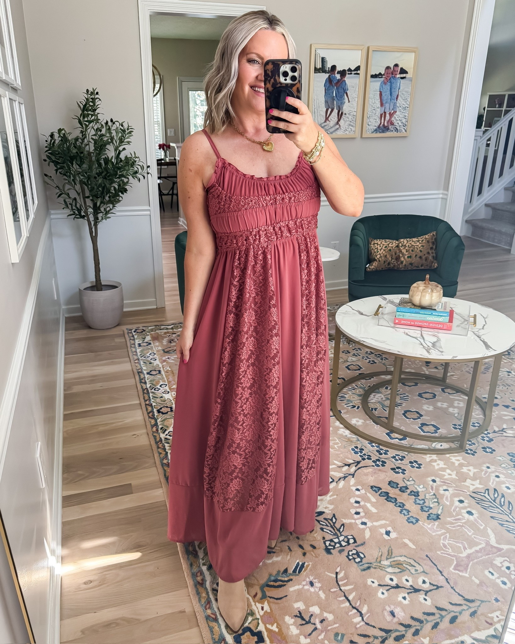 A flowy fall dress is such an easy outfit for the season 🍂 I love the relaxed silhouette because it’s comfortable while still feeling pulled together. Pair it with flats now, then add boots, a cardigan, or a suede jacket when the weather cools down.

fall flowy dress, fall dress, casual fall outfit, transitional style, flowy midi dress, fall layering, everyday fall style, dress with boots, women’s fall fashion, autumn outfit, lovelylifestyling

#LTKSeasonal #LTKootd #LTKOver40