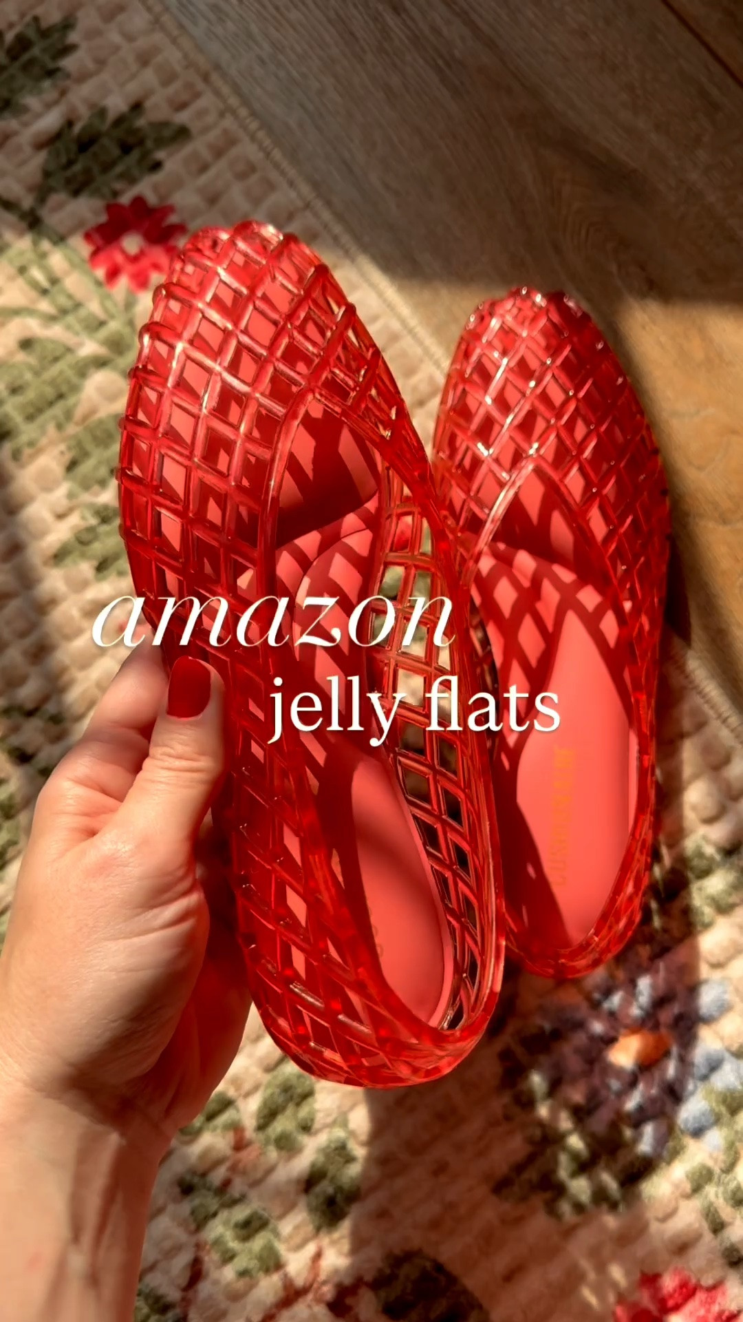 these are the cutest flats for summer! love the vibrant tomato red color 🍅 i sized down to a 6 (normally a 7-7.5 in flats)

amazon prime day deal!

#LTKSeasonal #LTKSaleAlert #LTKootd