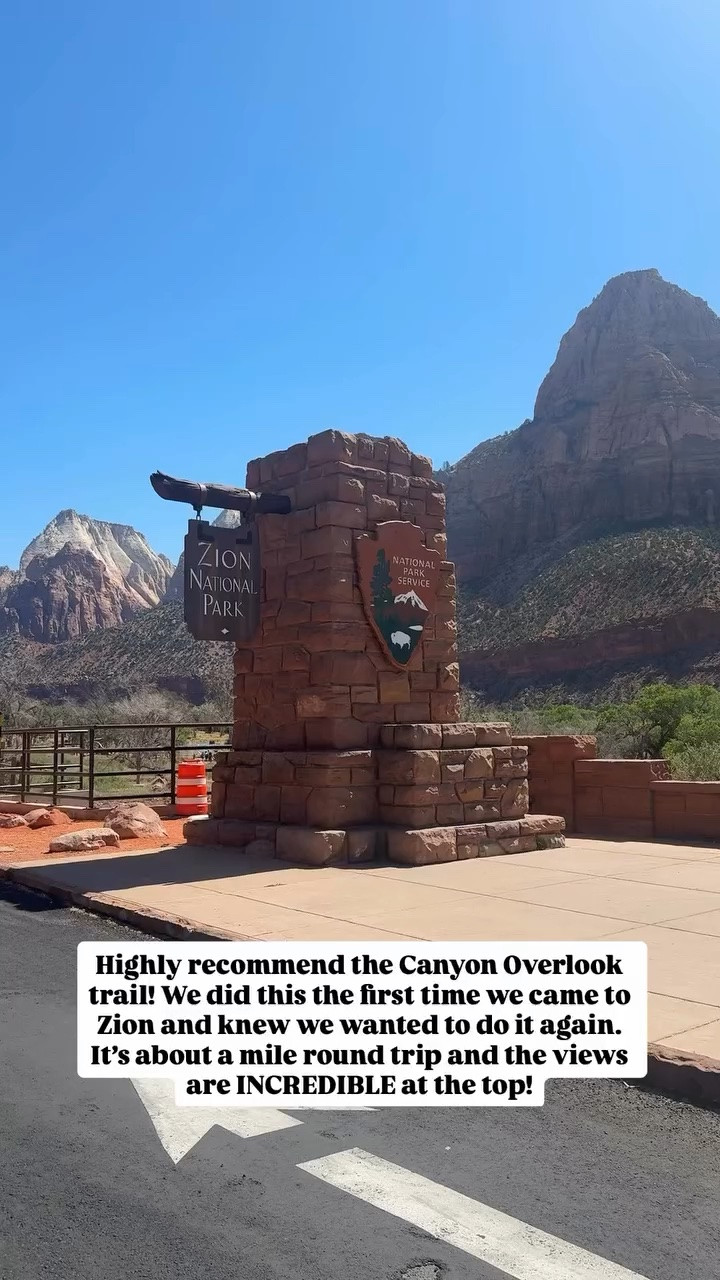Highly recommend the Canyon Overlook trail! We did this the first time we came to Zion and knew we wanted to do it again. It’s about a mile round trip and the views are INCREDIBLE at the top! My Zion hiking outfit. Butterlift leggings in XXS. Matching tank top in XS. Merrell hiking shoes are TTS. Matching workout set. Matching workout outfit. Hiking style. Hiking outfit.

#LTKfitnessgoals #LTKActive #LTKTravel