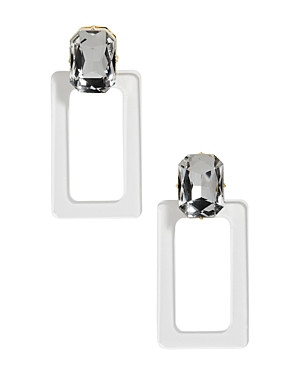 Baublebar Luza Faceted Lucite Rectangle Drop Earrings | Bloomingdale's (US)