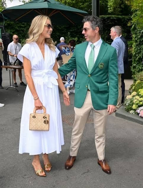 Shop Erica Stoll's white tie waist bow dress ￼