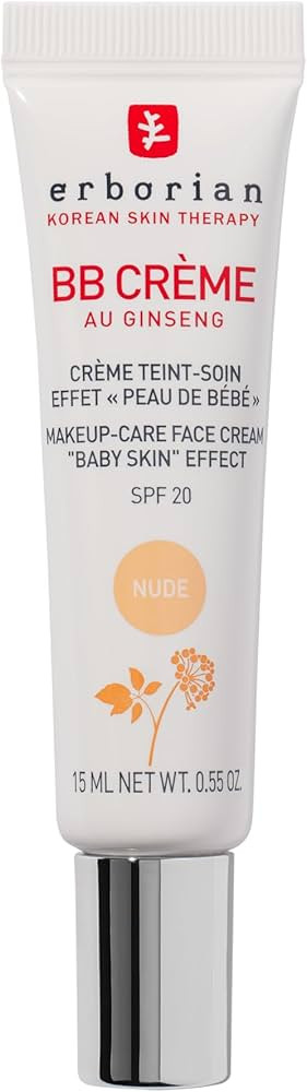 Erborian - BB Cream With Ginseng - Complexion Cream - "Baby Skin" Effect - Korean Cosmetic Treatm... | Amazon (UK)