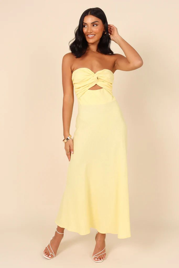 Rosetta Dress - Yellow | Petal & Pup (US)