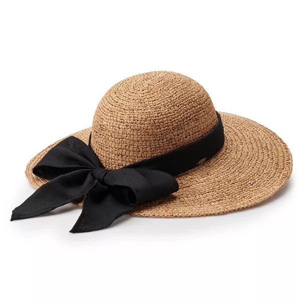 Women's Scala Bow Packable Floppy Hat | Kohl's