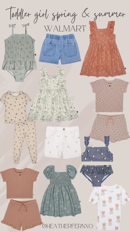 Toddler girl spring and summer finds. Obsessed with these muted colors and so many matching options for brother and sister 

#LTKSeasonal #LTKkids #LTKtravel