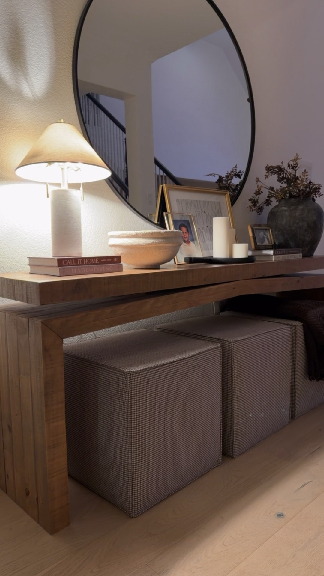 My entryway console is on sale for Presidents Day! My color is Sierra Rustic Natural. I’m also linking an amazing look for less - not quite as long as this one but gives you the same exact look! 

#LTKHome #LTKSaleAlert