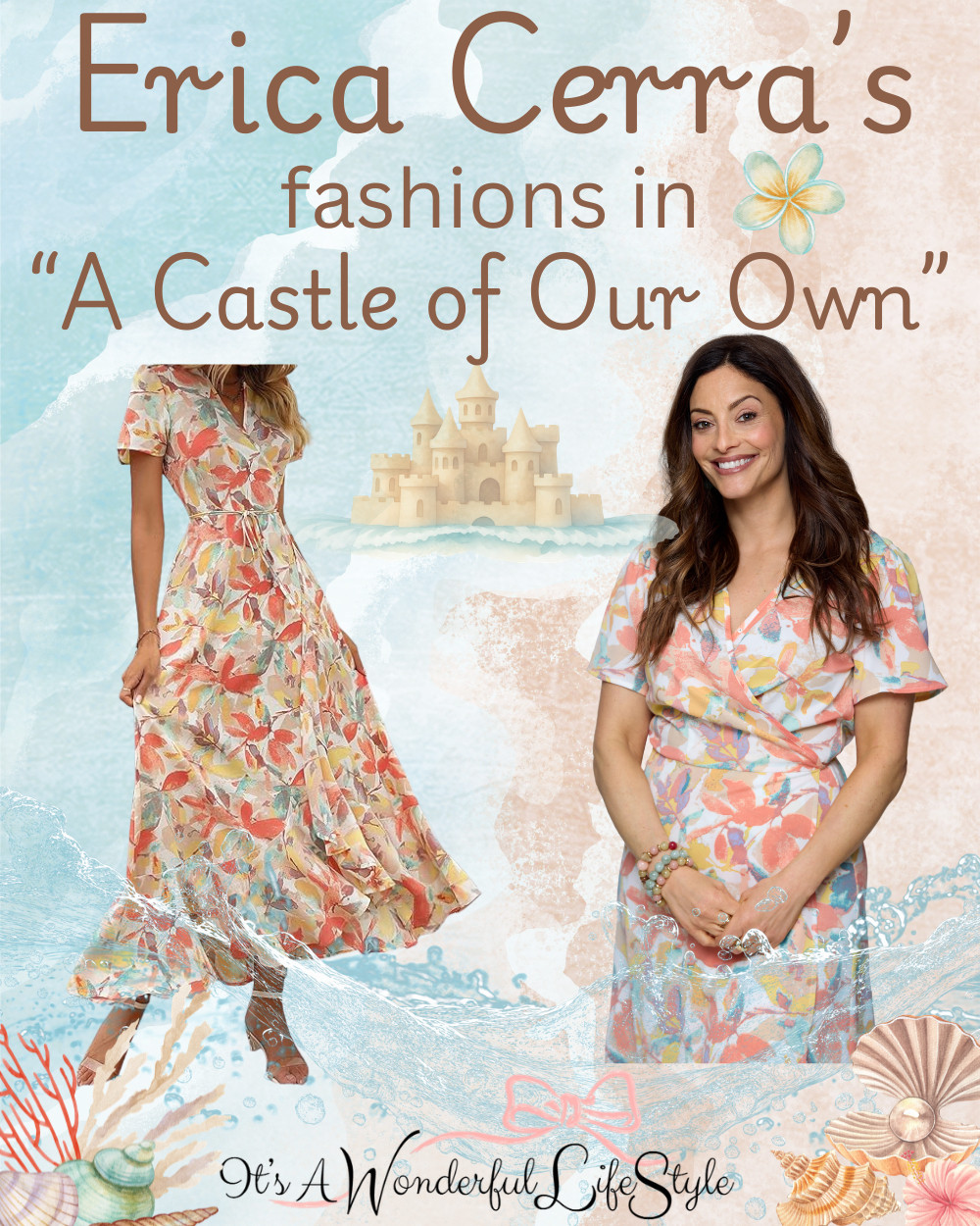 If you loved Erica Cerra's fashions in "A Castle of Our Own," you're going to love this find! 

Her romantic floral dress was perfect for the movie. I've linked her dress in my LTK. 

 