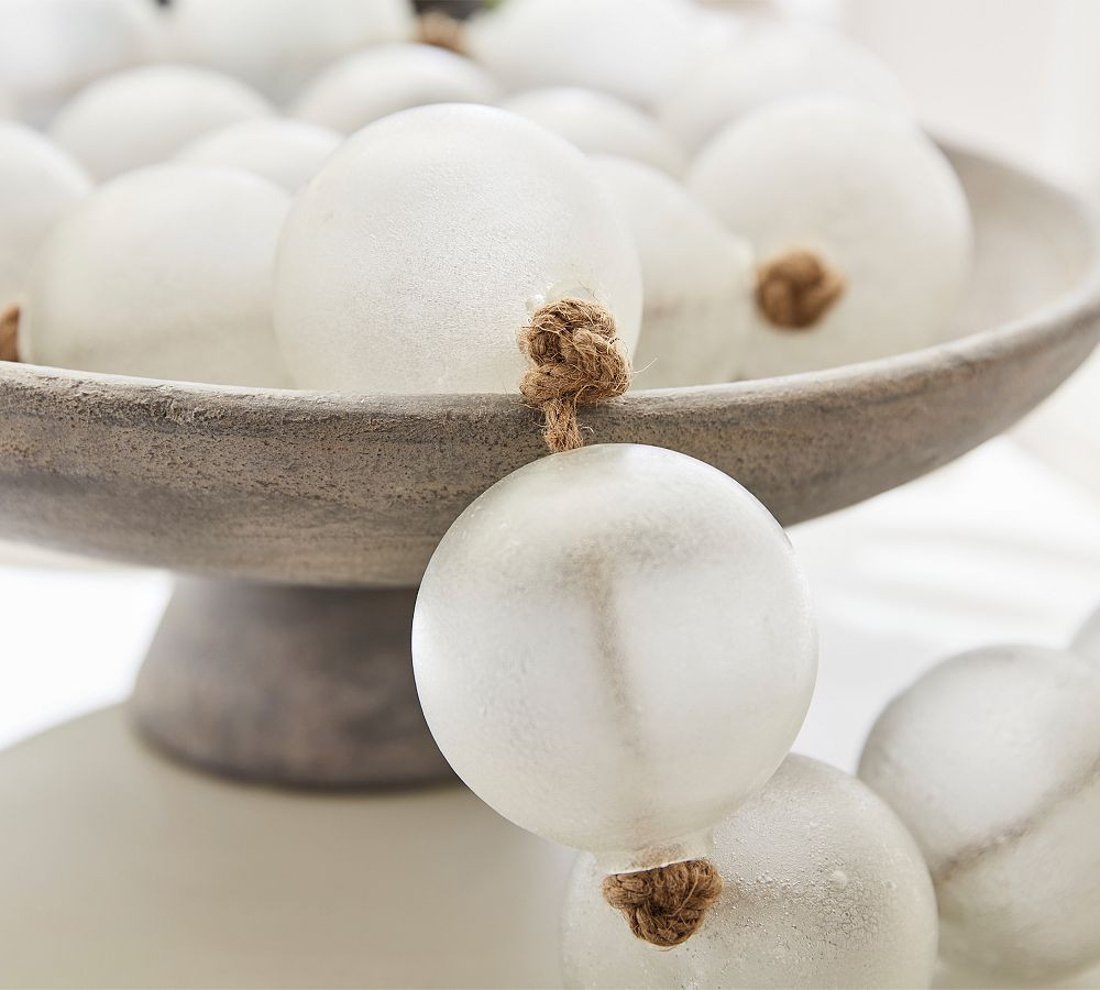 Handcrafted Oversized Sea Glass Garland | Pottery Barn (US)