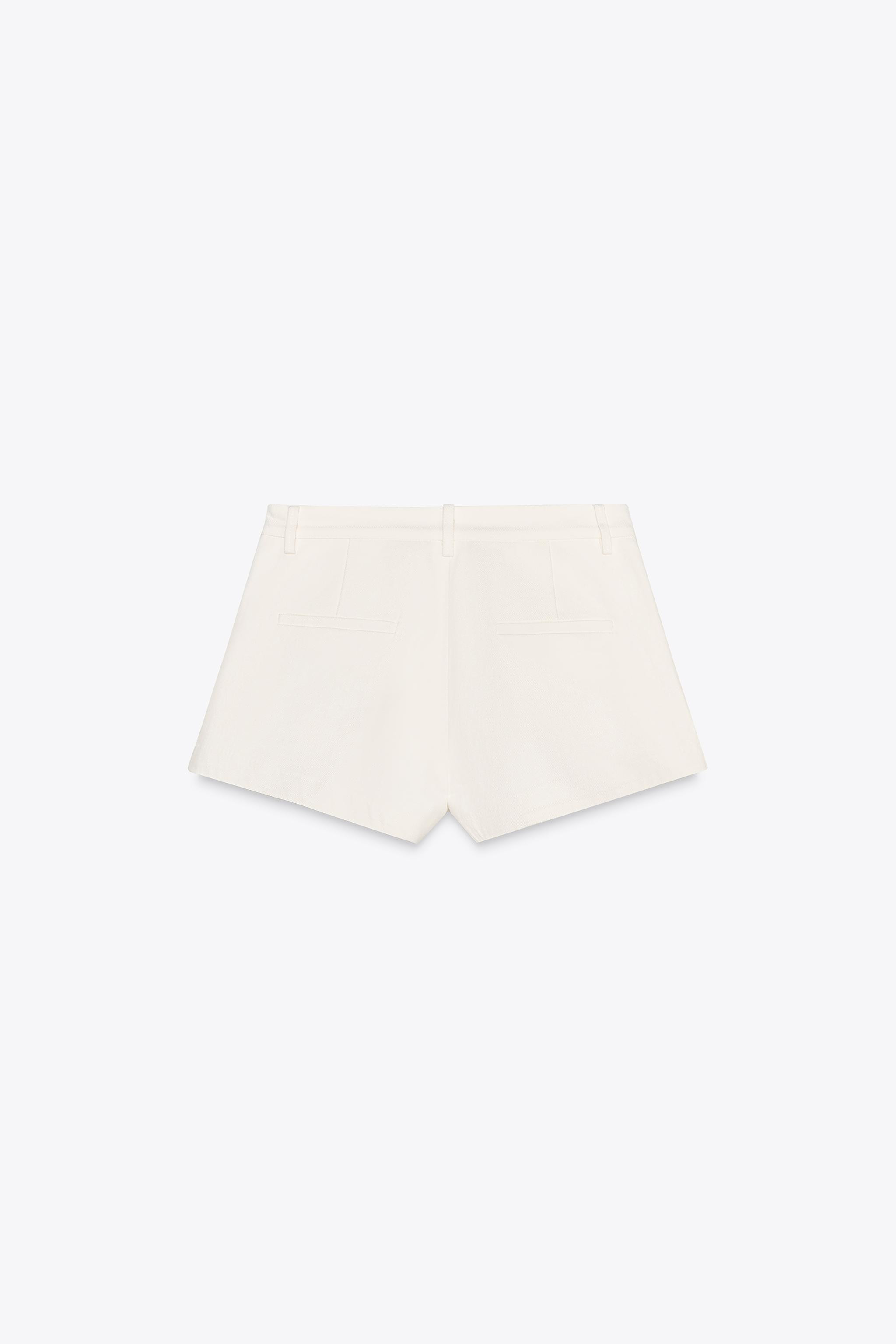 PLEATED SHORTS ZW COLLECTION | Zara US