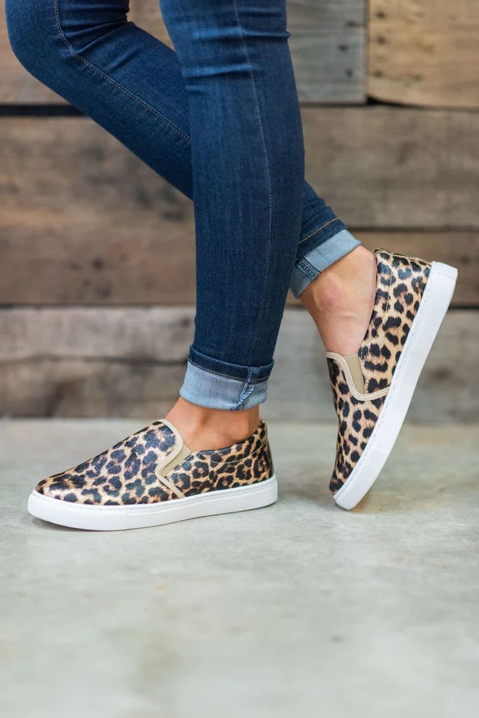 Make Your Own Way Sneakers, Leopard | The Mint Julep Boutique