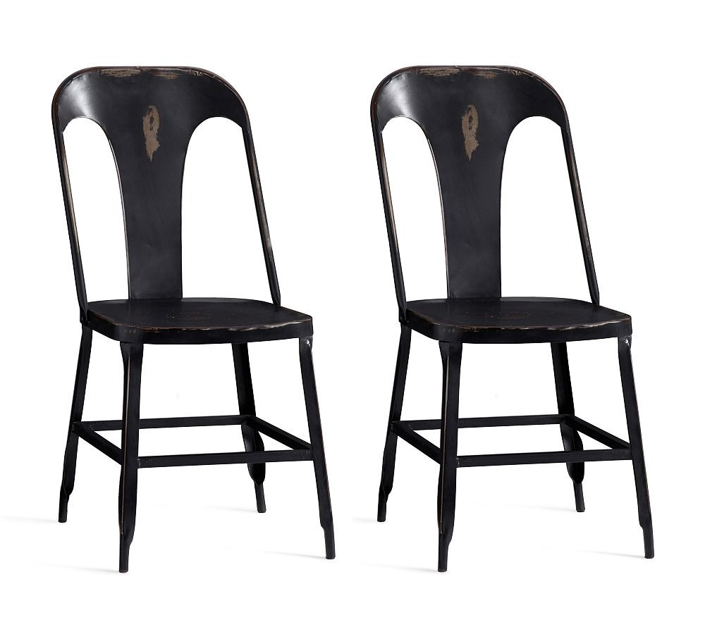 Maxx Metal Dining Chair | Pottery Barn (US)