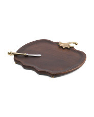 Pumpkin Cheese Board With Small Spreader | Global Home | Marshalls | Marshalls