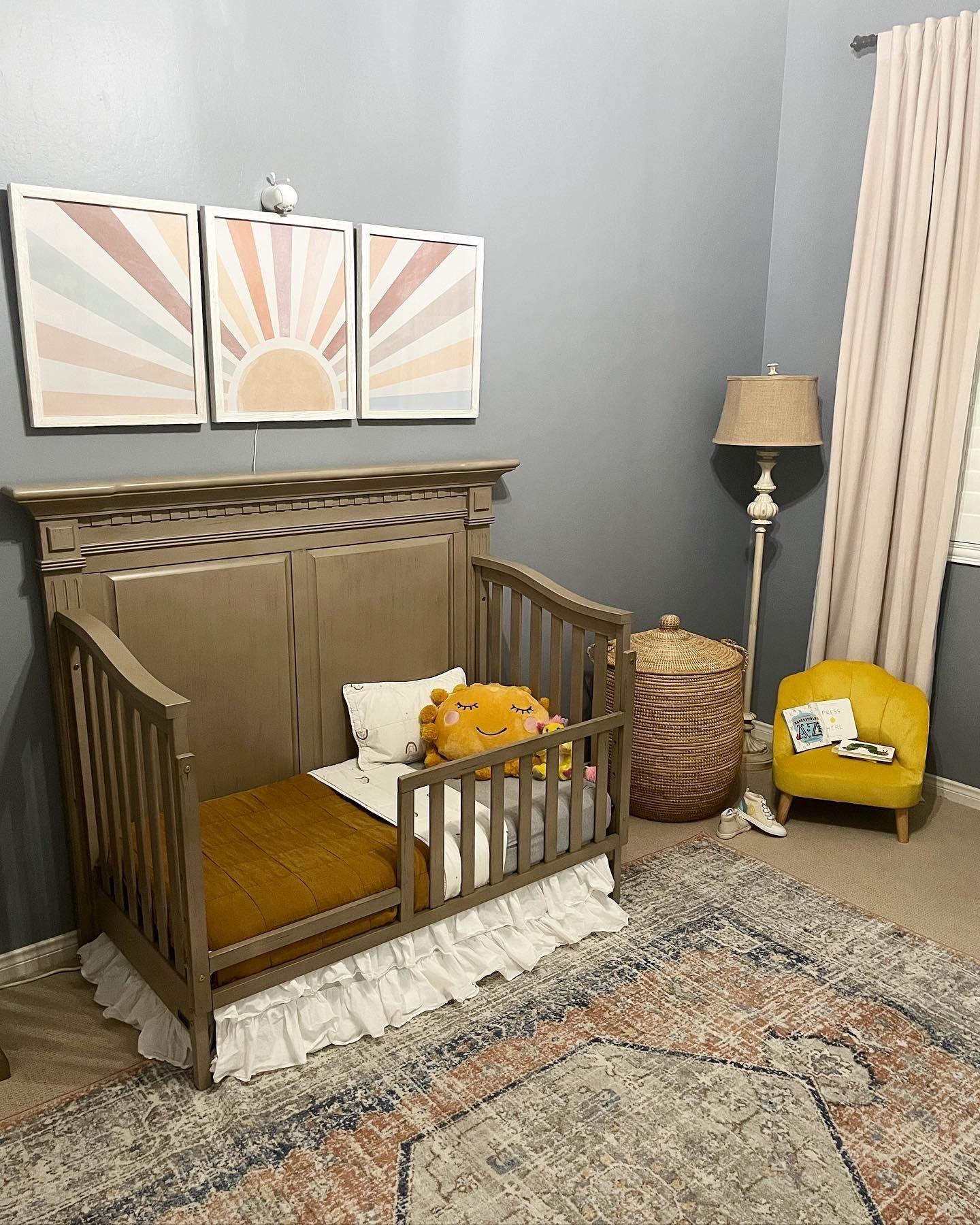 A cheery toddler room for our Sunny girl 🌅

#LTKmomlife #LTKKids #LTKHome