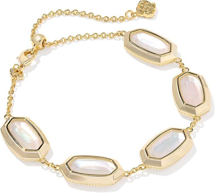Kendra Scott Elaina Bezel Delicate Chain Bracelet, Fashion Jewelry for Women | Amazon (US)