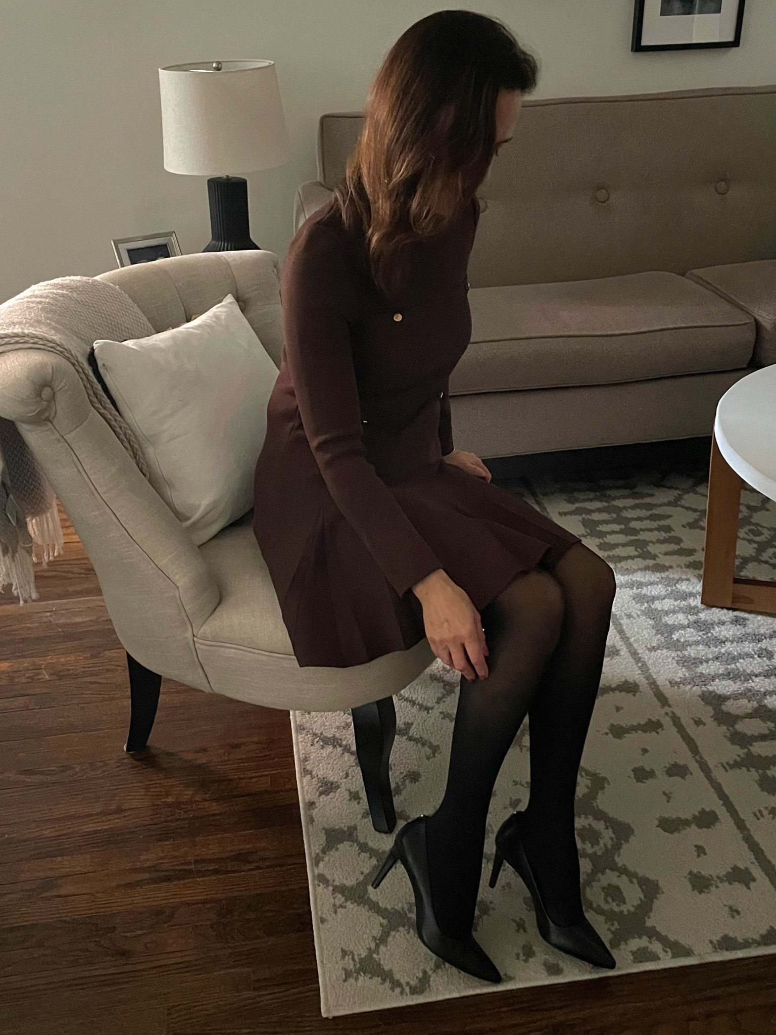 Let’s talk pantyhose 
After struggling with torn pantyhose after a use or two I decided to give Sheertex a try. I’m happy to say they’ve met my expectations - no tears, washable, and made in Canada .

#sheertex #notearpantyhose