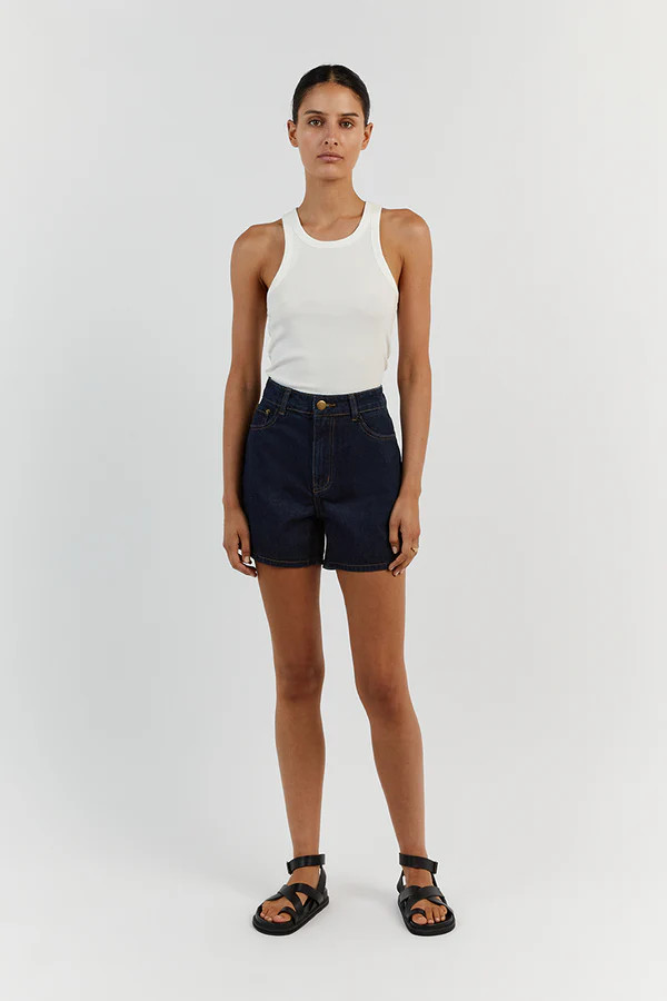 PIPER INDIGO DENIM SHORT | DISSH