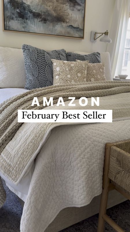 This bestseller white quilt set is perfect for a neutral bedding base, making it easy to swap out decorative blankets and pillows seasonally! It’s on Amazon and restocked! 

#LTKhome #LTKfamily #LTKVideo