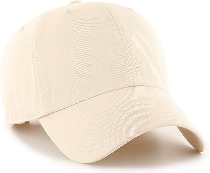 '47 Blank Classic Clean Up Cap, Adjustable Plain Baseball Hat for Men and Women | Amazon (US)